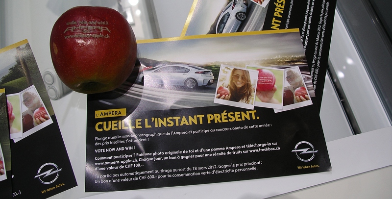 Opel Ampera pomme